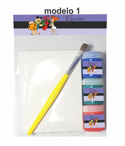 Kit Pintura-fred Flintstone