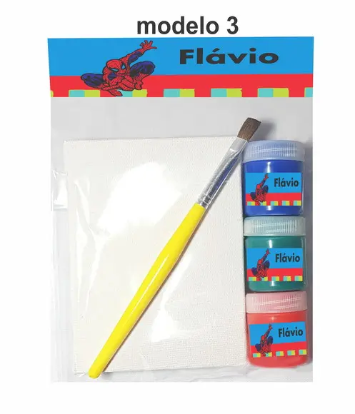 Kit Pintura-homem Aranha