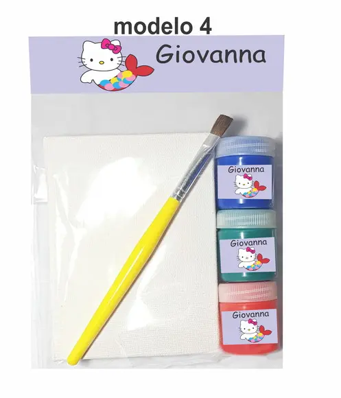 Kit Pintura-hello Kitty
