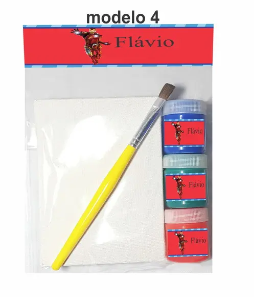 Kit Pintura-homem de Ferro