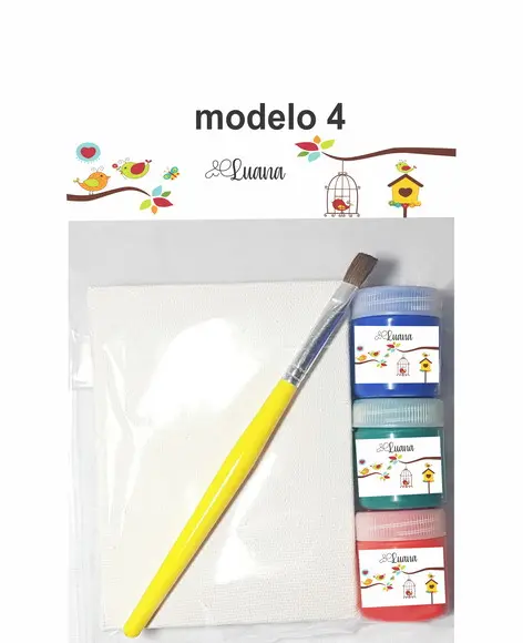 Kit Pintura-jardim Encantado
