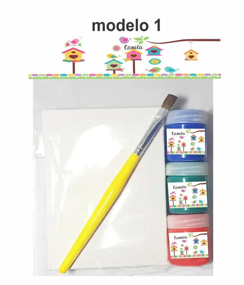 Kit Pintura-jardim Encantado