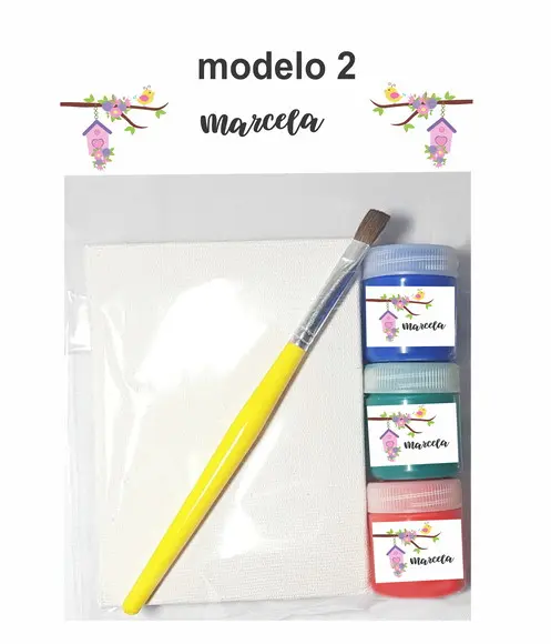 Kit Pintura-jardim Encantado