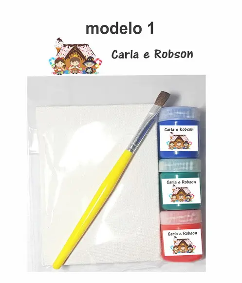 Kit Pintura-joão e Maria