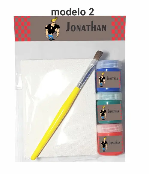 Kit Pintura-johnny Bravo