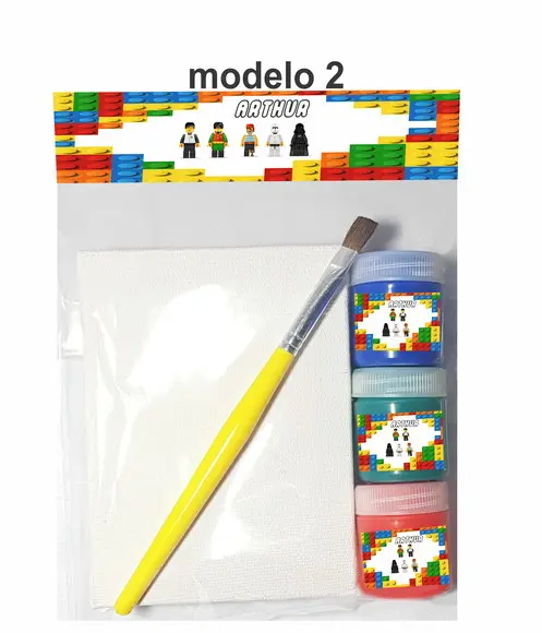 Kit Pintura-lego