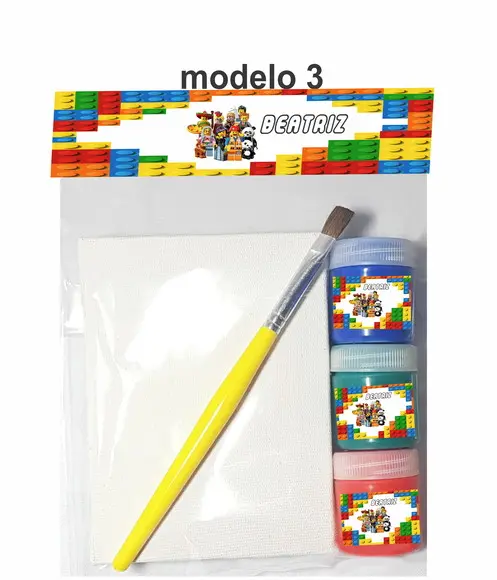 Kit Pintura-lego