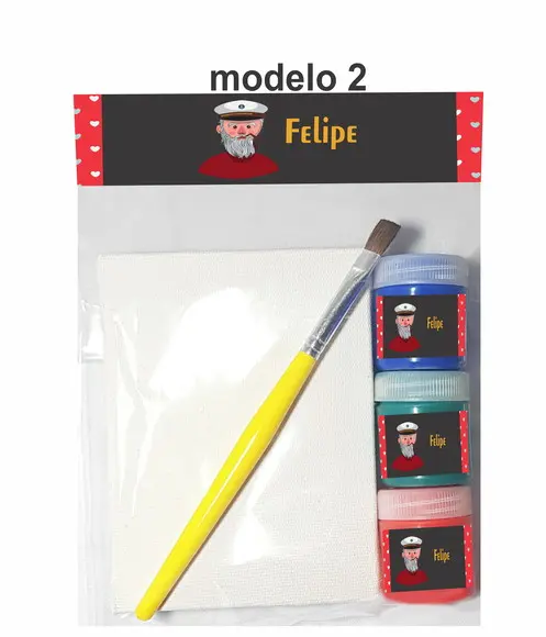 Kit Pintura-marinheiro