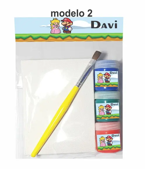 Kit Pintura-mario Bros