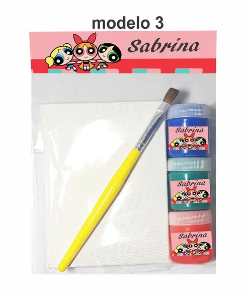 Kit Pintura-menina Super Poderosas