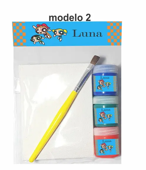 Kit Pintura-menina Super Poderosas