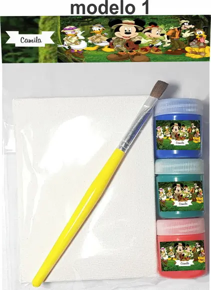 Kit Pintura-mickey Safari