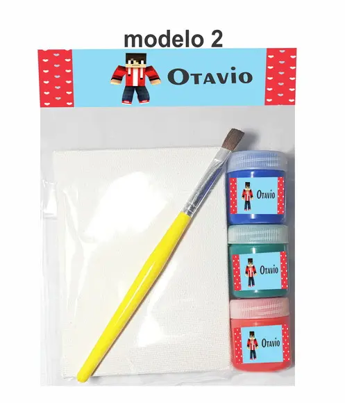 Kit Pintura-minecraft