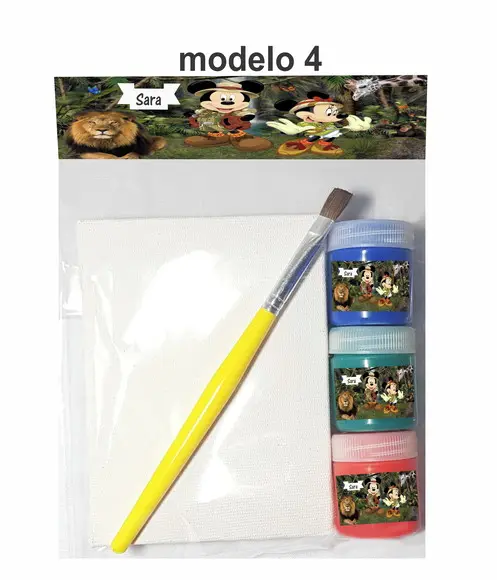 Kit Pintura-mickey Safari