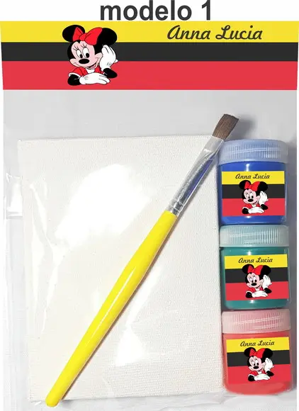 Kit Pintura-minnie