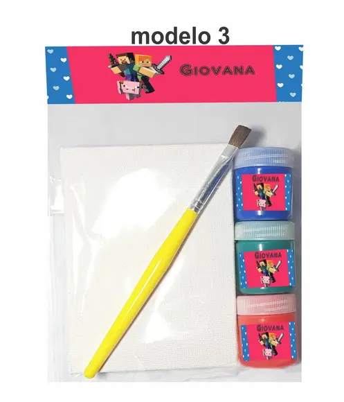 Kit Pintura-minecraft