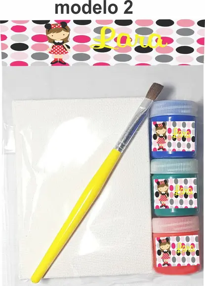 Kit Pintura-minnie