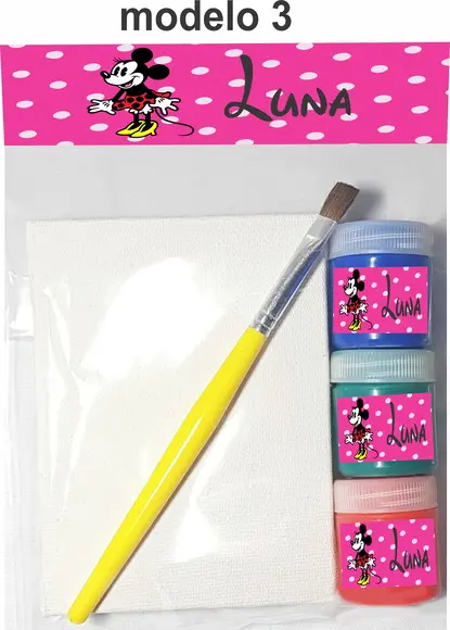 Kit Pintura-minnie