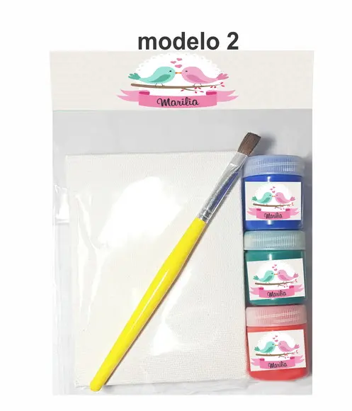 Kit Pintura-pássaros