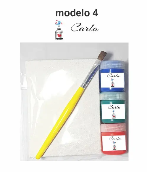 Kit Pintura-pássaros