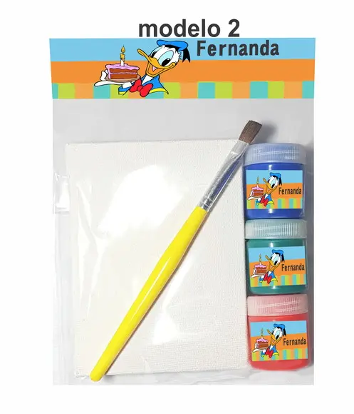 Kit Pintura-pato Donald