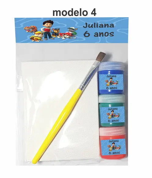 Kit Pintura-patrulha Canina