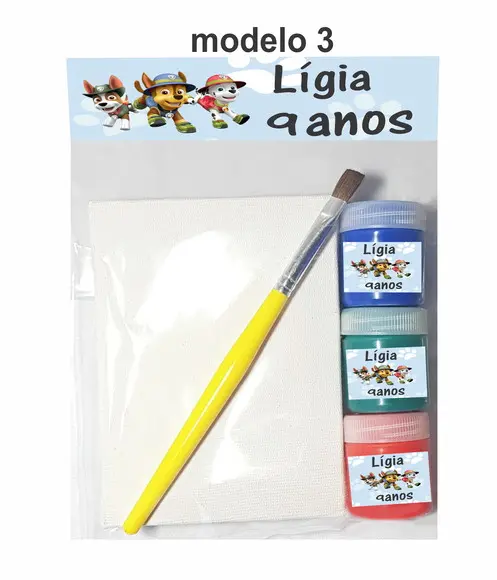 Kit Pintura-patrulha Canina