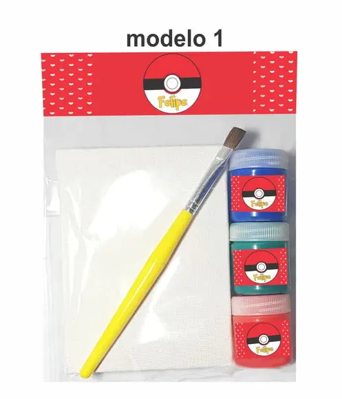 Kit Pintura-pokemon