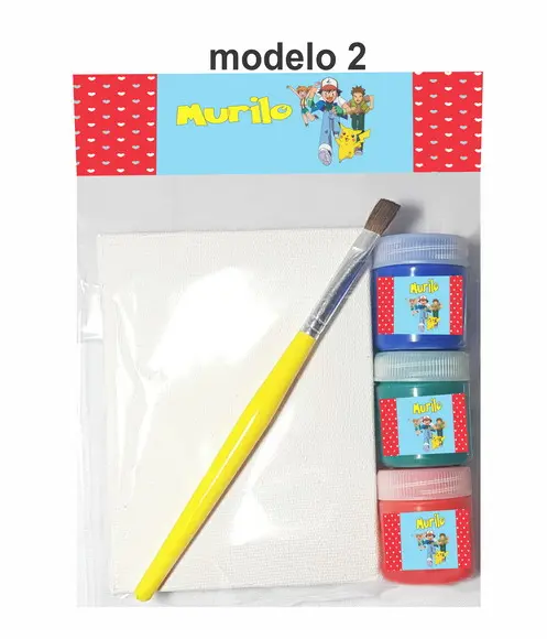 Kit Pintura-pokemon