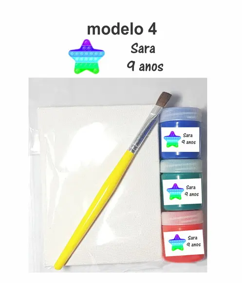 Kit Pintura-pop Fidget