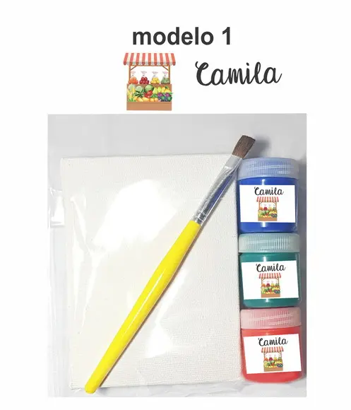 Kit Pintura-quitandinha