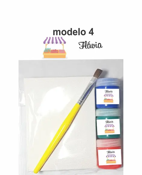 Kit Pintura-quitandinha