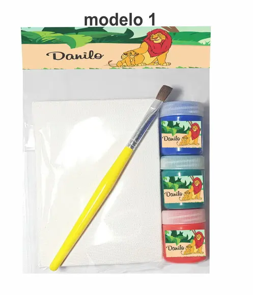 Kit Pintura-rei Leão