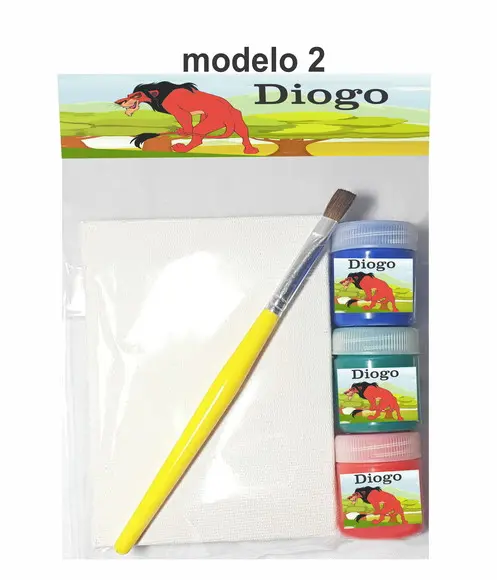 Kit Pintura-rei Leão
