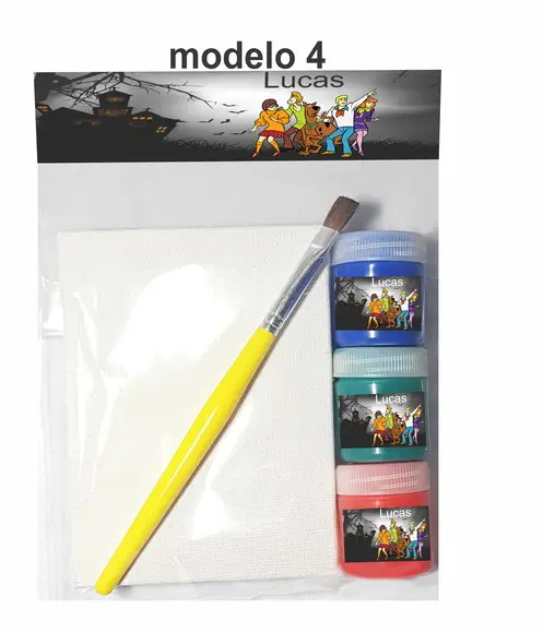 Kit Pintura-scooby Doo