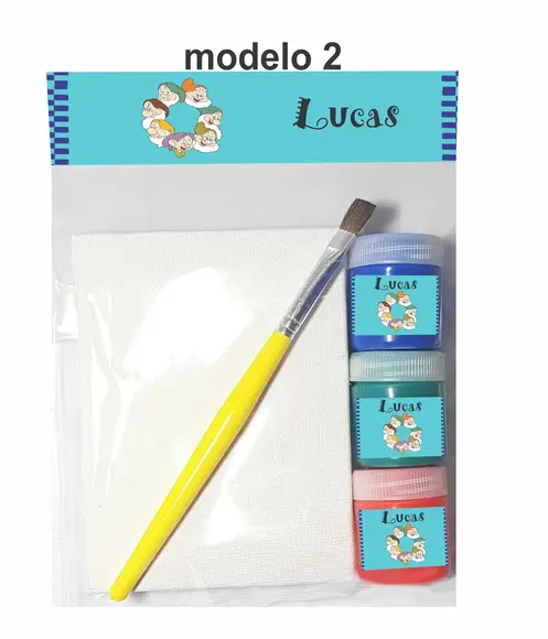 Kit Pintura-sete Anões