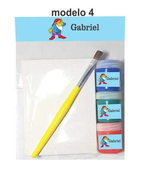 Kit Pintura-sete Anões