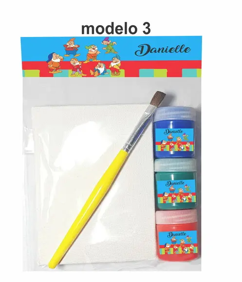 Kit Pintura-sete Anões