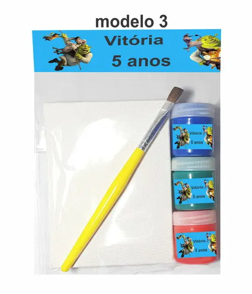 Kit Pintura-shrek