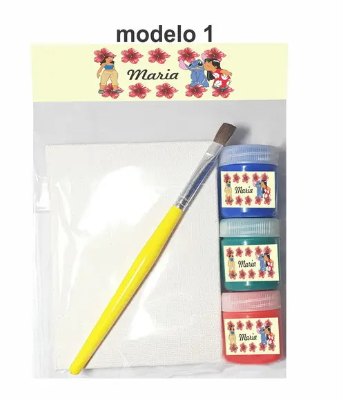 Kit Pintura-stitch e Lilo