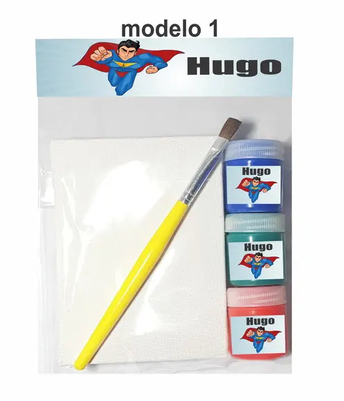 Kit Pintura-super Heroi