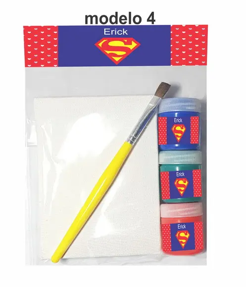 Kit Pintura-super Homem