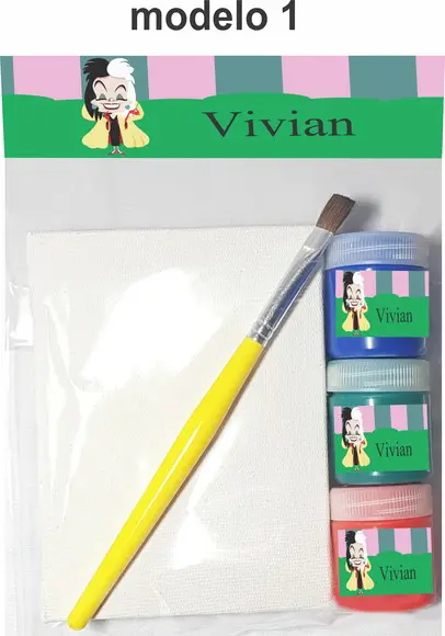 Kit Pintura-vilões
