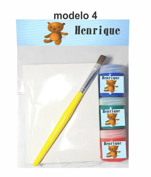 Kit Pintura-ursinho