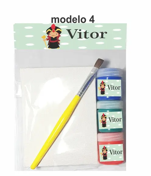 Kit Pintura-vilões