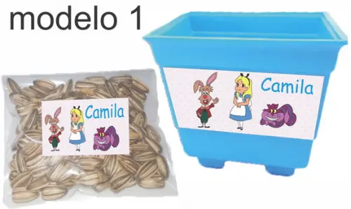 Kit Vaso e Semente-alice