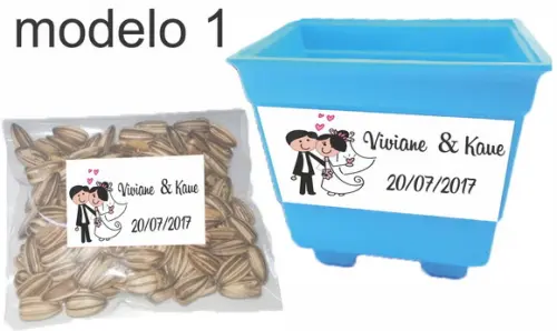 Kit Vaso e Semente-casal
