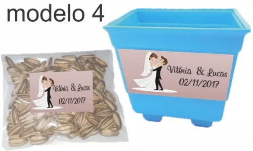 Kit Vaso e Semente-casal