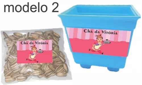 Kit Vaso e Semente-chá de Cozinha/panela