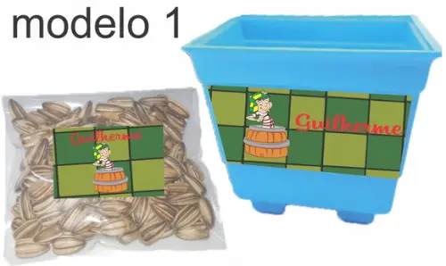 Kit Vaso e Semente-chaves